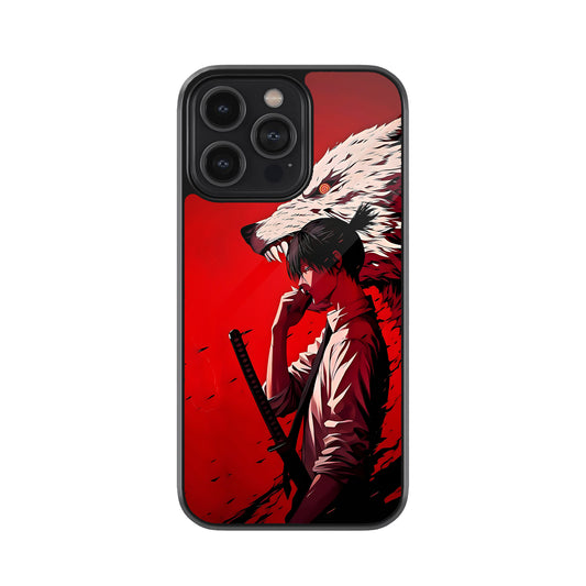 Samurai Wolf Mobile Cover