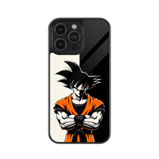 Classic Goku Folded Arms Mobile Cover