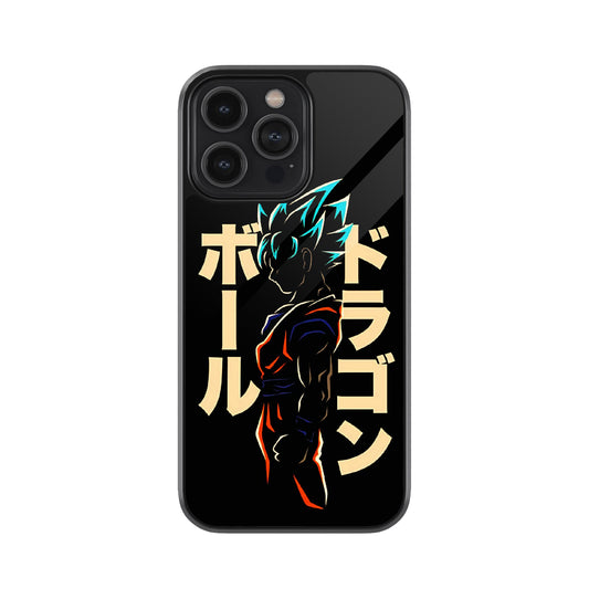 Dragon Ball Neon Glow Goku Mobile Cover