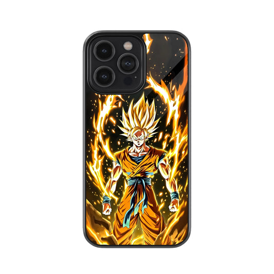 Super Saiyan Goku Golden Aura Mobile Cover