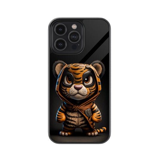 Cute Tiger Warrior Metal Cover