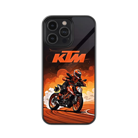 KTM Racing Edition Metal Mobile Cover