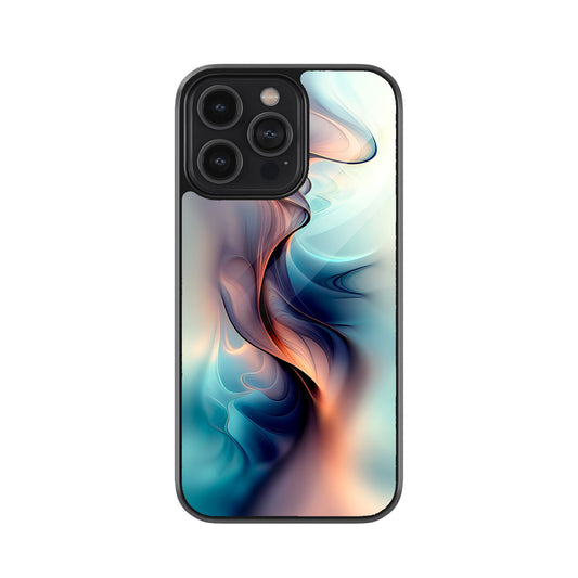 Abstract Flow Art Metal Mobile Cover