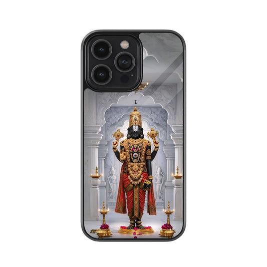 Lord Tirupati Balaji Metal Mobile Cover