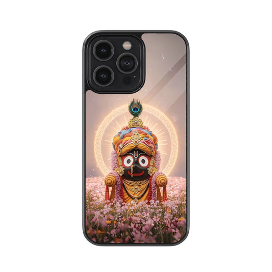 Jagannath in Blossoms Metal Mobile Cover