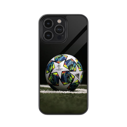Football Champions League Metal Mobile Cover