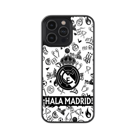 Real Madrid Hala Madrid Metal Mobile Cover