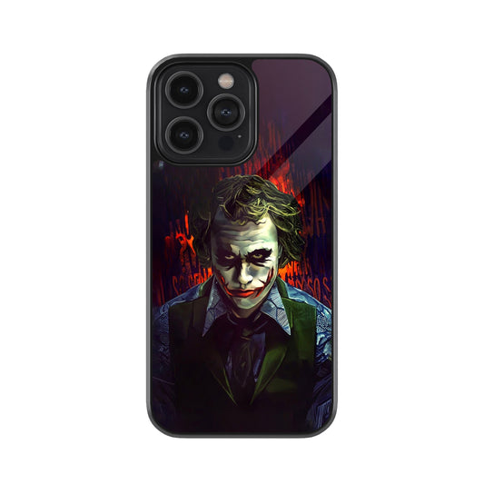 Joker Dark Artwork Metal Mobile Cover