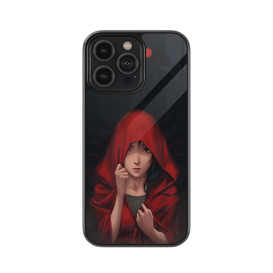 Red Hooded Girl Anime Mobile Cover
