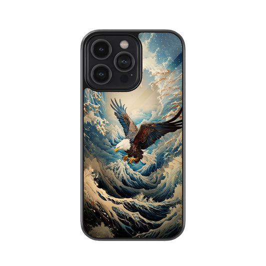 Majestic Eagle & Ocean Waves Mobile Cover