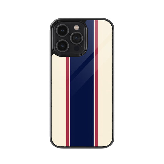 Classic Navy Stripe Mobile Cover