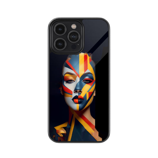 Abstract Face Art Mobile Cover
