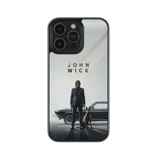 John Wick Metal Mobile Cover