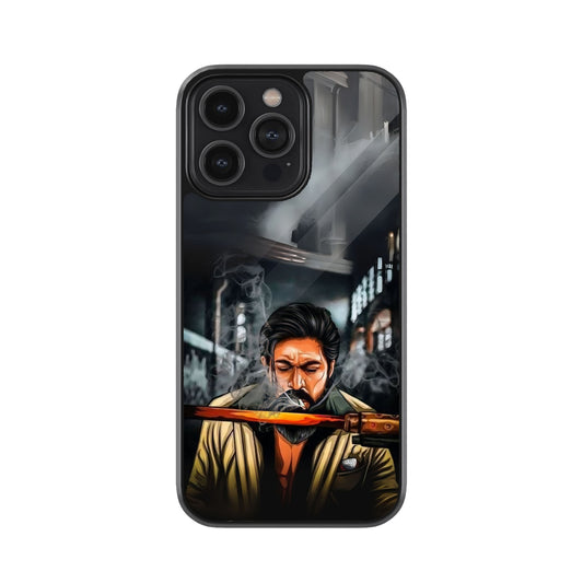Super Star Yash Metal Mobile Cover