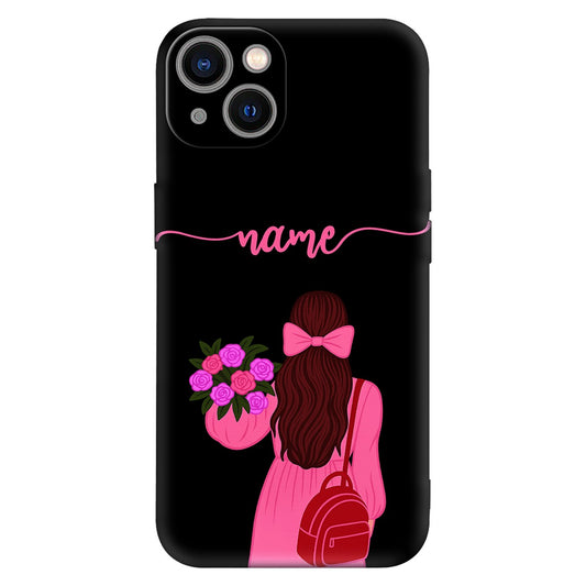 Midnight Blossom – Personalized Name Elegance Case
