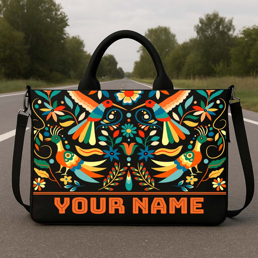 Birdsong Bloom Hobo Tote Bag