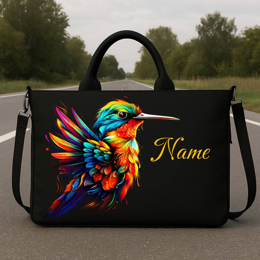 Hummingbird Haven Hobo Tote Bag