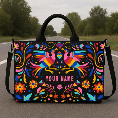 Birds of Éclat Hobo Tote Bag