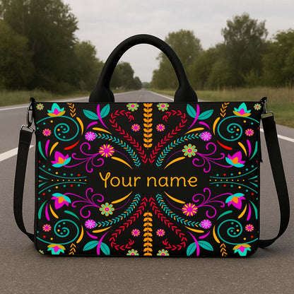 Kaleido Garden Hobo Tote Bag