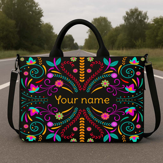 Kaleido Garden Hobo Tote Bag