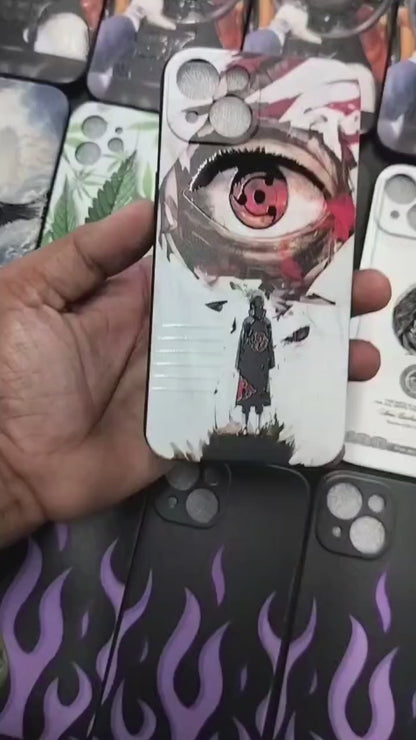 Eternal Gaze – Uchiha Legend Phone Case