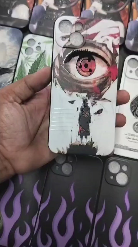 Eternal Gaze – Uchiha Legend Phone Case