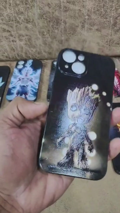 Silent Guardian – Baby Groot Glow Case