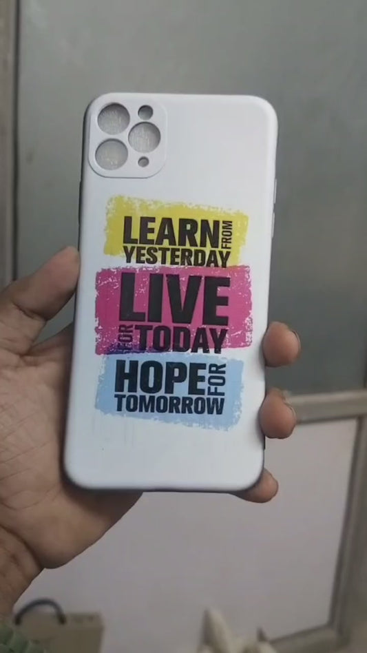 Inspirational Life Phone Case – Motivational Art Edition