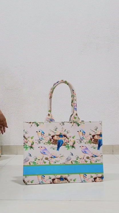 Songbird Garden Tote Bag