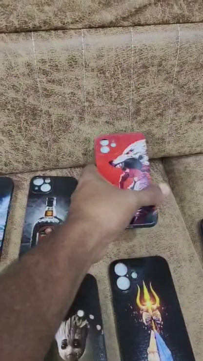 Chainsaw Man – Devil Hunter Phone Case | Katana + Wolf Spirit Edition 🔥