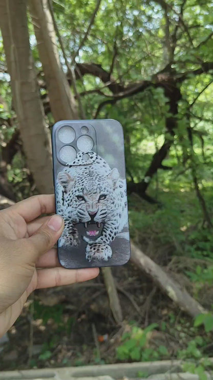 Roaring Leopard Phone Case – Wild Nature Edition