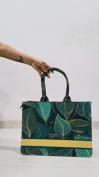 The Psychedelic Bloom Tote Bag